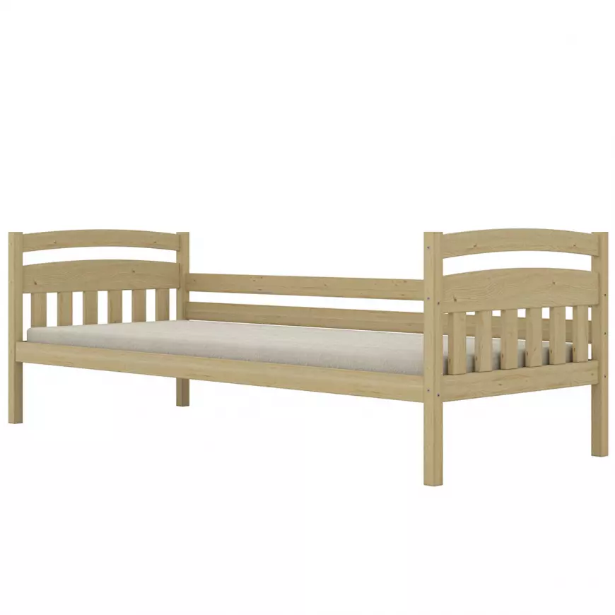 Postel Tosia standard 80x180 přírodní, lakovaná