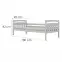 Postel Tosia standard 90x180 bílá,4