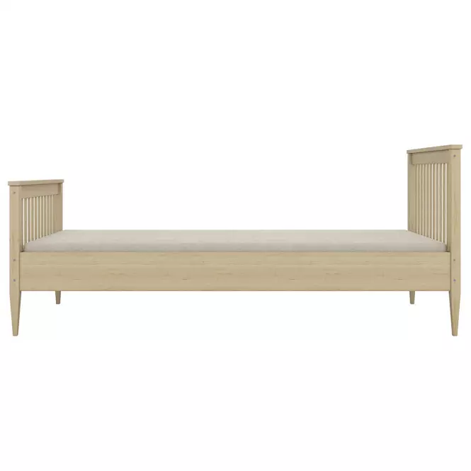 Postel Emilia 80x200 přírodní, lakovaná,3