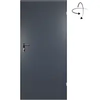Technické dveře T43 100 antracit