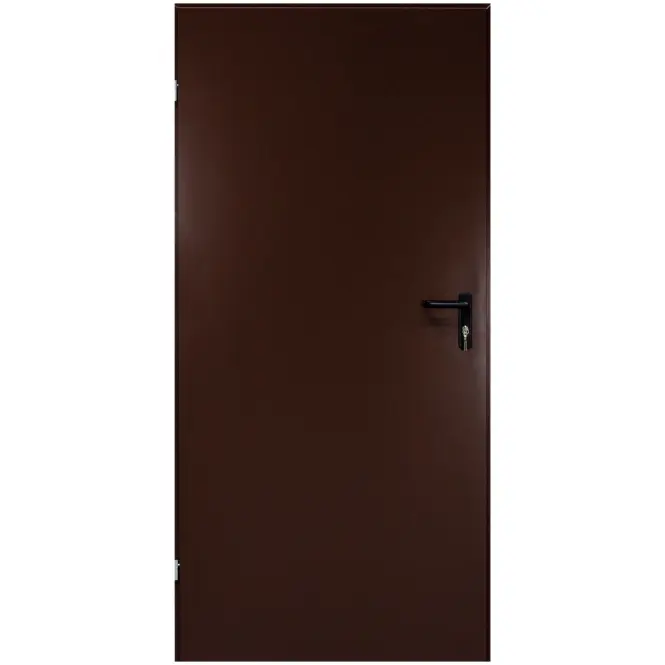Technické dveře T43 70 hnědý