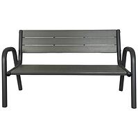 Zahradní lavička ocel/polywood XD-C099