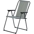 Kempingová židle Zuma grey