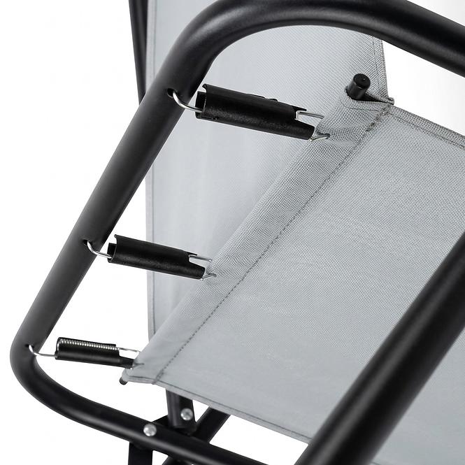 Kempingová židle Zuma grey,6