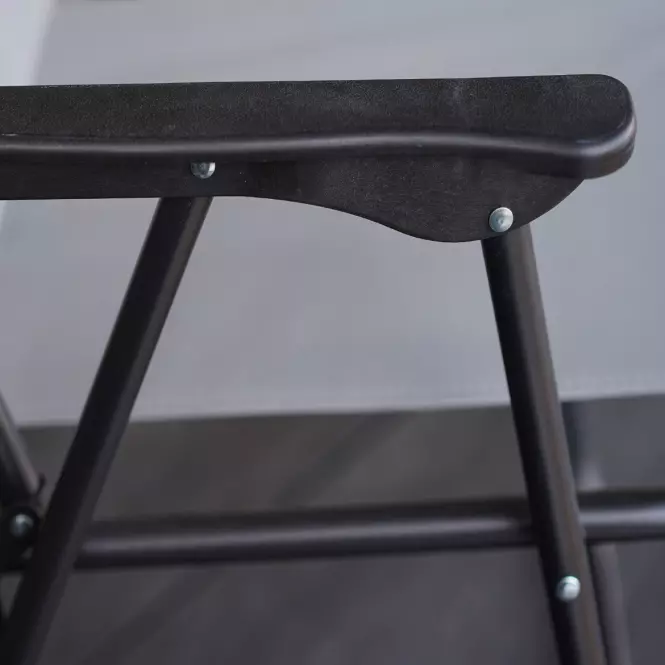 Kempingová židle Zuma grey