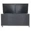 Zahradní úložný box Tejn technorata 55x64x136 black,3