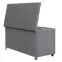 Zahradní úložný box Tejn technorata 55x64x136 grey,6