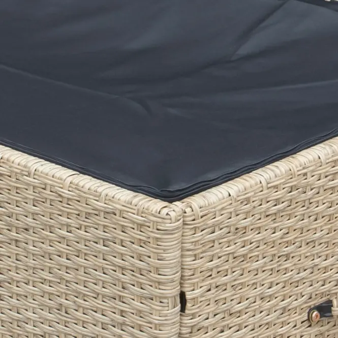 Zahradní úložný box Tejn technorata 55x64x136 nature