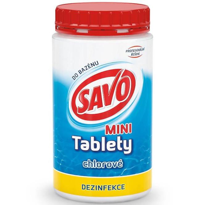 SAVO chlórové tablety MINI 0.9 kg, 676522