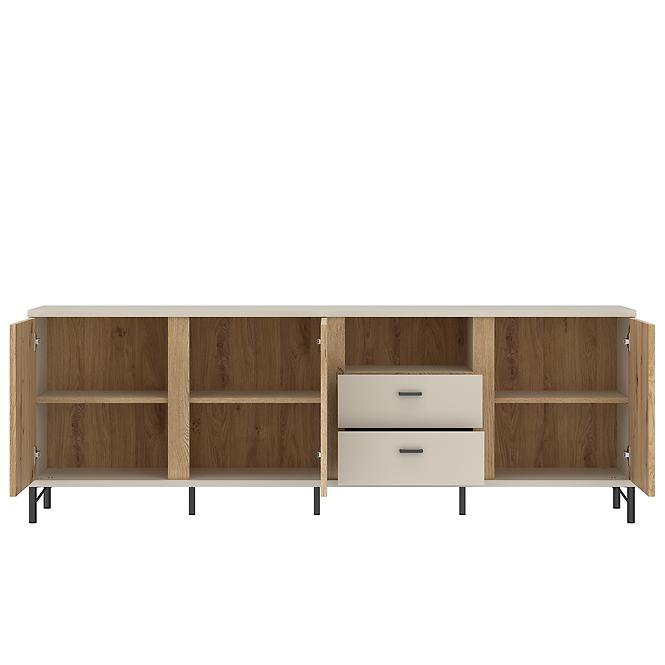 Tv stolek Mosano LUSF102 3D2S dub cremona,5