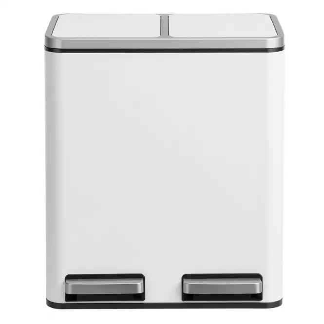 Odpadkový koš ltb030wg01 2x15l white