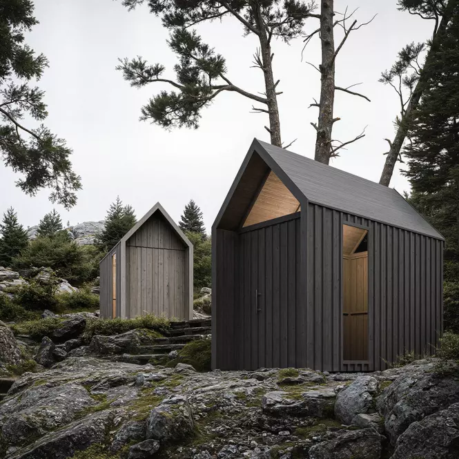 Zahradní domek Swedish Barn 1622 šedý V4