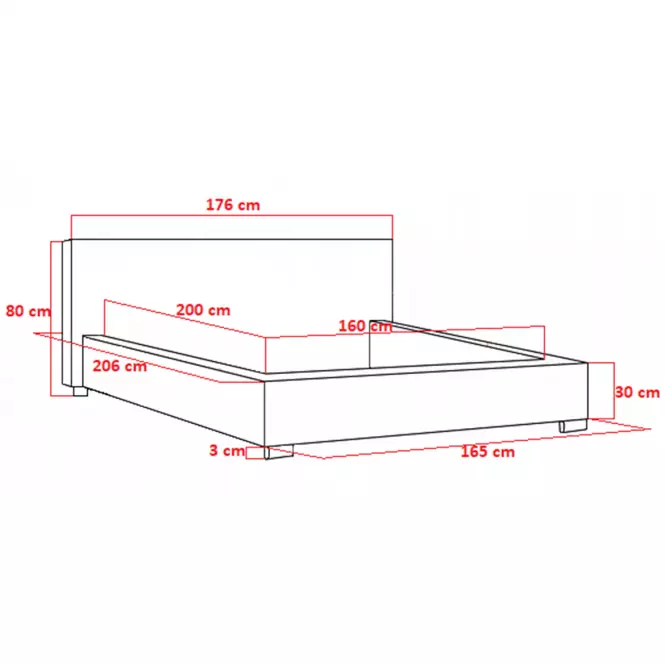 Postel Mila 160x200 Marcello 18313