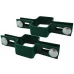 Objímka průběžná 60x40 ZN + RAL6005