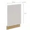 Dvířka Solea cashmere/artisan ZM 570x446,2