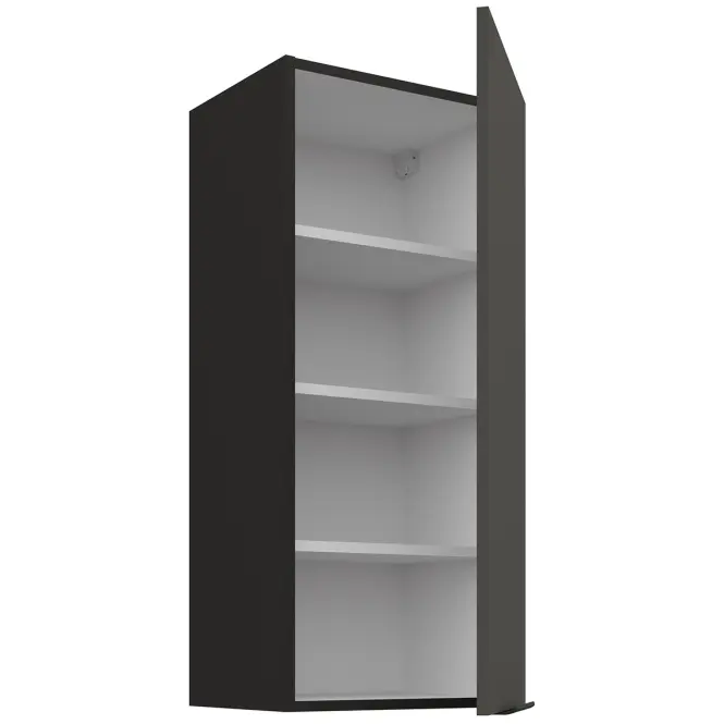Kuchyňská skříňka Aria-GR/BL anti fingerprint 40G-90 1F,2