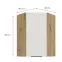 Kuchyňská skříňka Aria-WH/AR anti fingerprint 60x60 GN-90 1F (45°),3