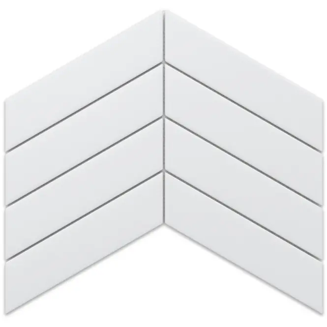 Mozaika Big Chevron White 21.5/31.6