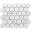 Mozaika Heksagon Classic Carrara Mat 27.7/32.3