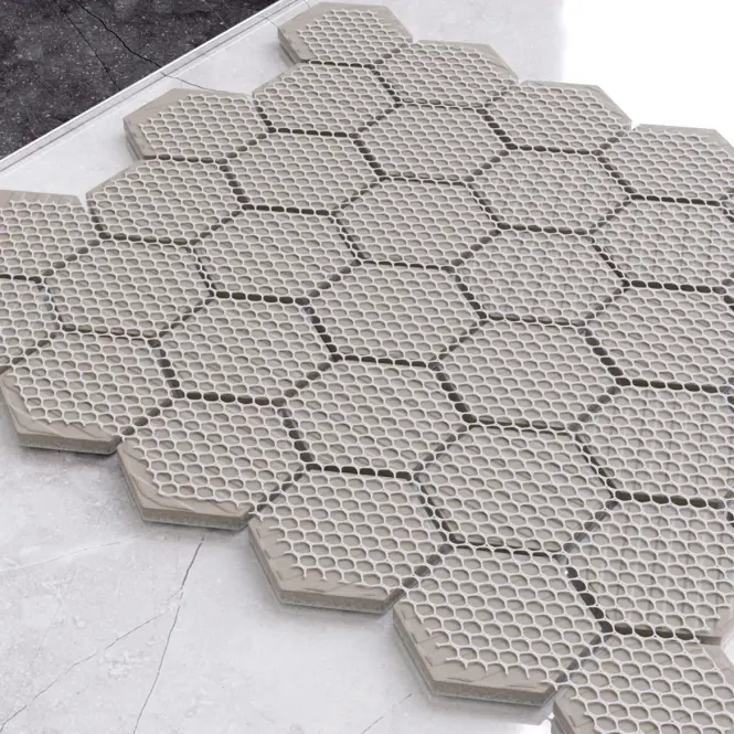 Mozaika Heksagon Classic Carrara Mat 27.7/32.3