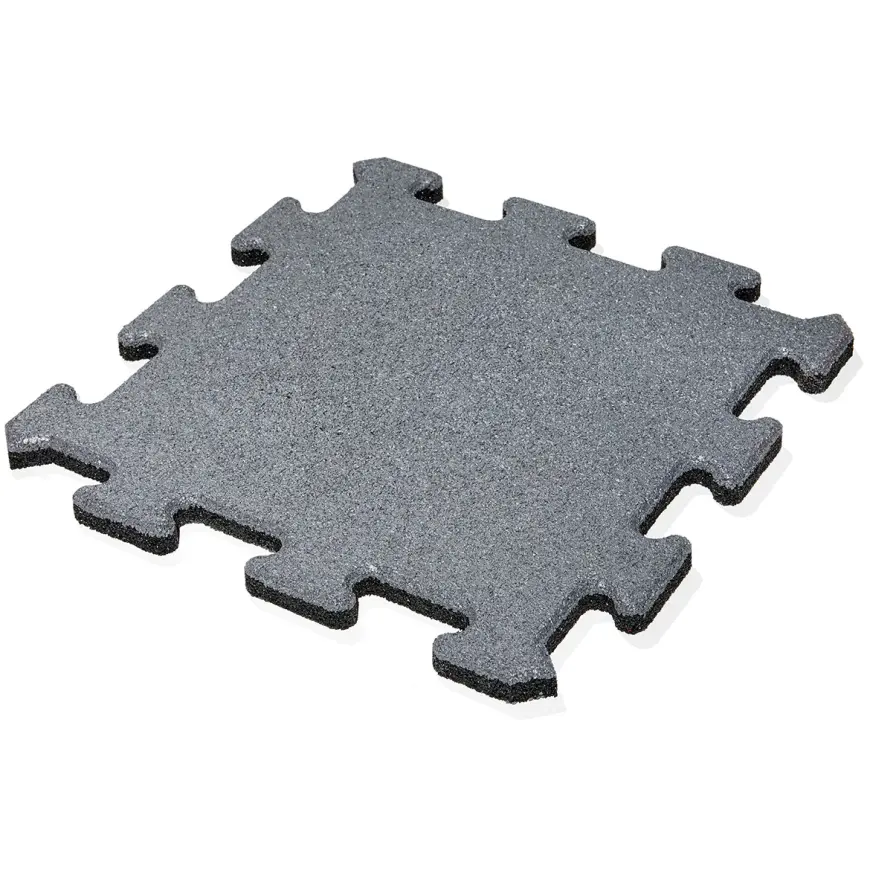 Baumax.cz: Gumová dlažba Max3 - šedá puzzle 500x500x25