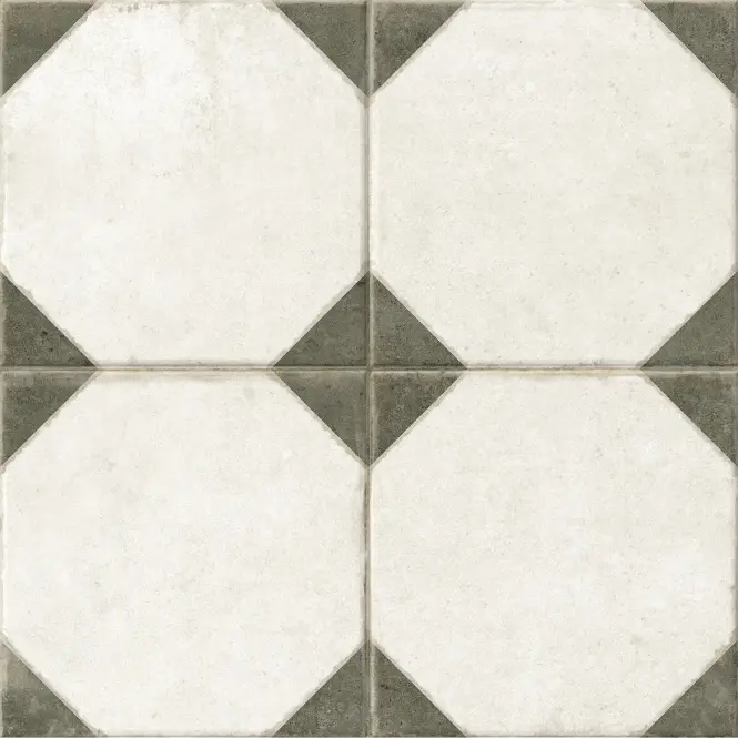 Dlažba Vesso Patchwork Green Mat 42/42