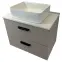 Skrinka pod umyvadlo NOVA 60 cashmere,18