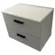 Skrinka pod umyvadlo NOVA 60 cashmere,28
