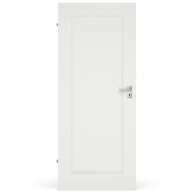 Interiérové dveře VIBE MAL 03 60L bílá RAL 9003