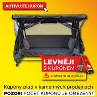 Zahradní houpačka s moskytiérou šedá
