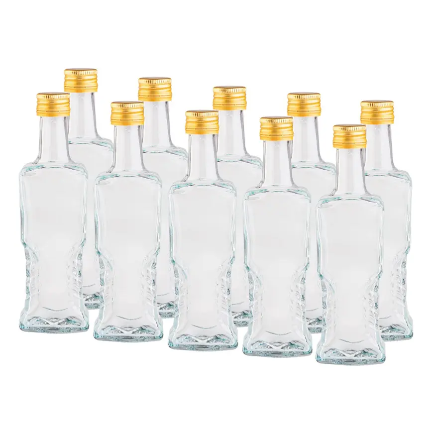 Láhev ukrainka 10ks 100ml s vrškem