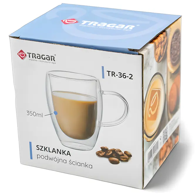 Dvoustěnná sklenice 350ml