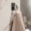 Čtvercový samolepicí věšák, černý,4