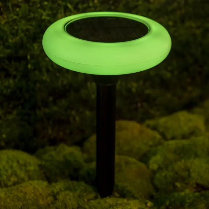 SVITIDLO SOLÁRNÍ 24CM RGB 31370