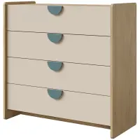 Komoda Lexi 10 cremona/makadamie/námořní