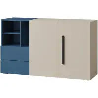 Komoda Lorin 7 kašmír/mořská modř