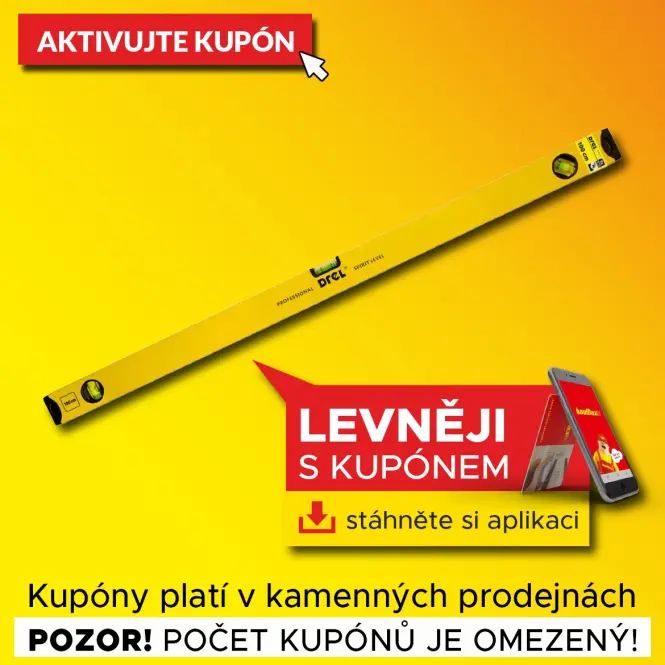 Vodováha Drel 1000mm