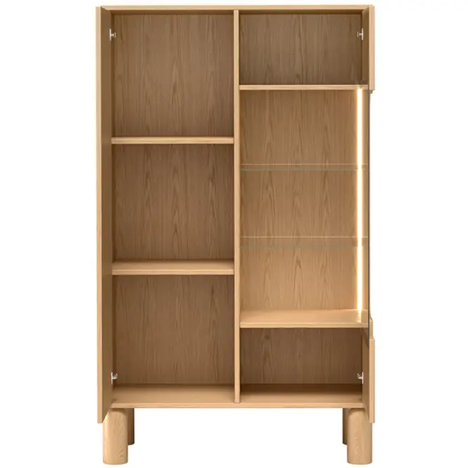 Vitrína Sanden S3 Bookmatch