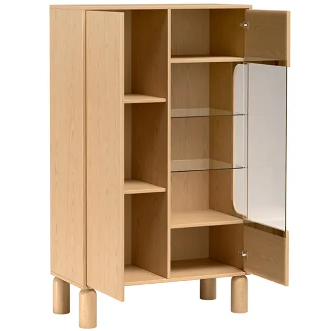Vitrína Sanden S3 Bookmatch