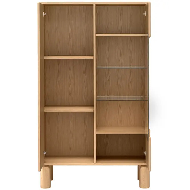 Vitrína Sanden S3 Bookmatch