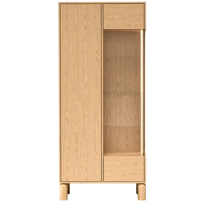 Vitrína Sanden S4 Bookmatch