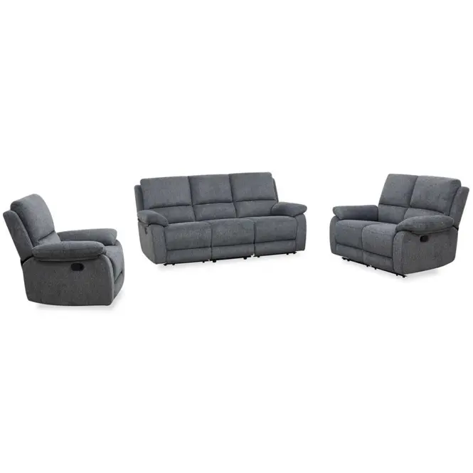 Kreslo Aruba šedá s relaxační funkcí,3