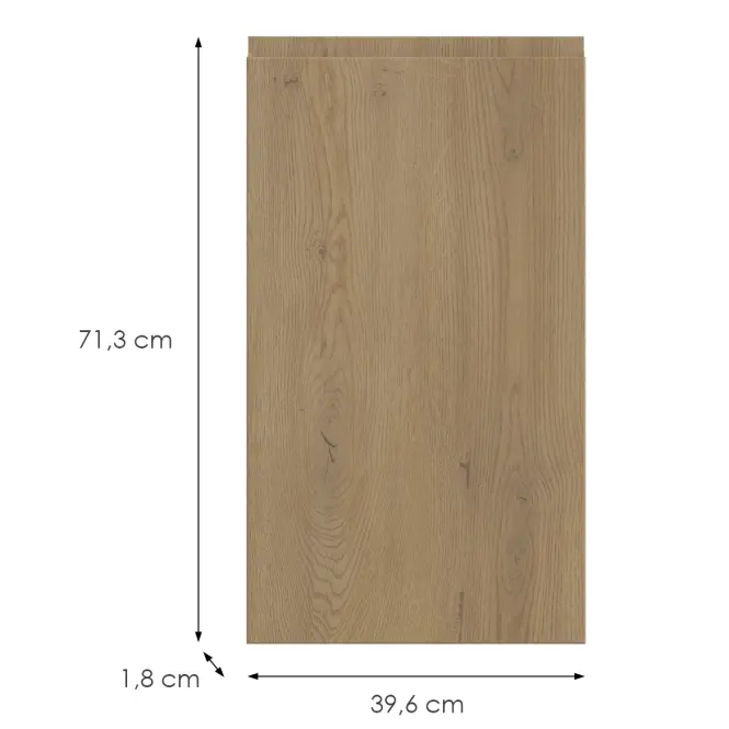 Kuchyňská dvířka D40 L T8 K282 dub cremona GR II,2