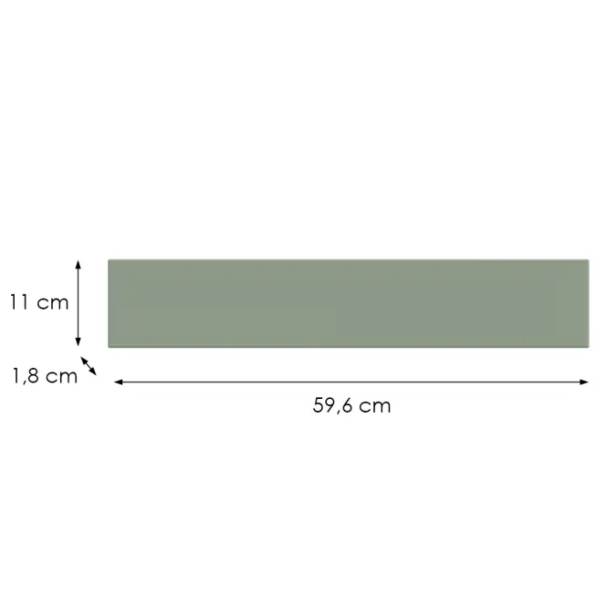 Kuchyňská dvířka D60ZK O6 K-279 olivový GR II,2