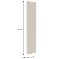 Vysoké dveře skříně Moduklix 226,9x49,4 pískově béžové