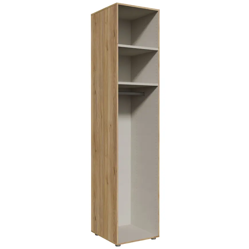 Korpus skříně Moduklix 49,7x230,1 dub Mouvella