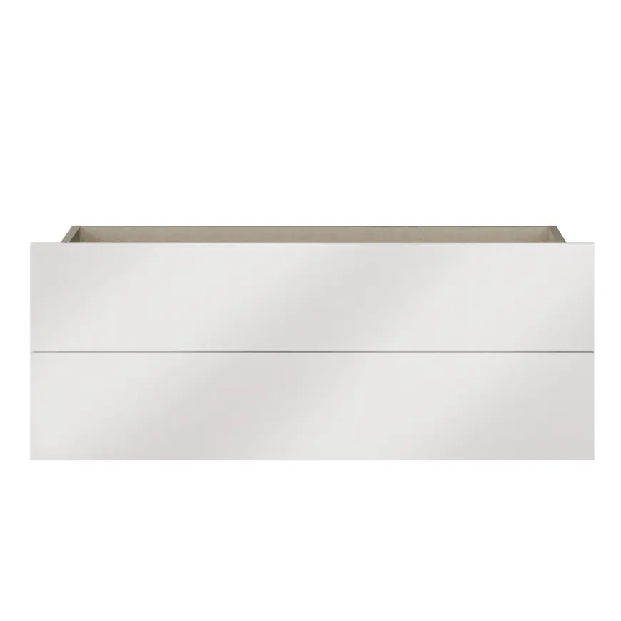 2 zásuvky Moduklix ke korpusu bílý lesk 99.1cm
