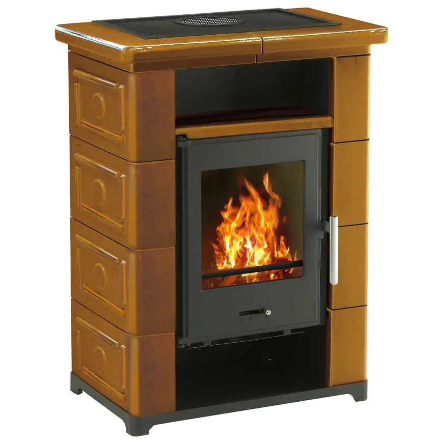 Kamna Primo keramika honey brown 7 kW