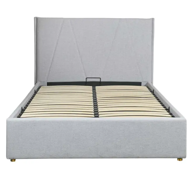 Postel Rovigo 140x200 BED23-06 šedá