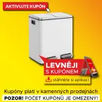 Odpadkový koš ltb030wg01 2x15l white
